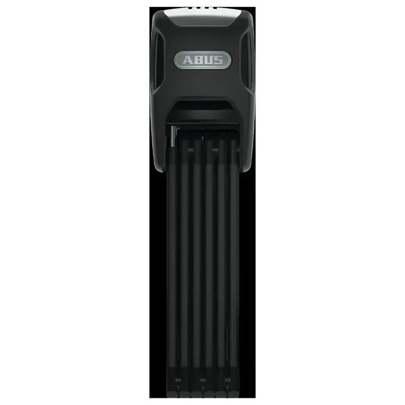 Abus Bordo XPlus Big Alarm 6000 5mm 3.9ft Folding Key Lock in Black
