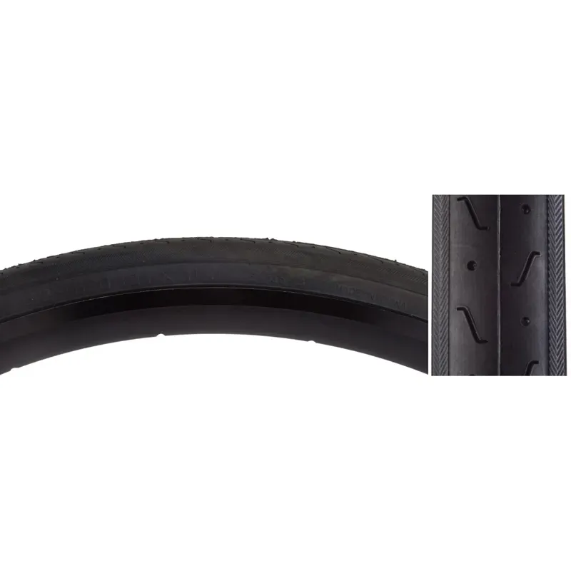 Sunlite CST740 27x1-1/4 Road Tire in Black