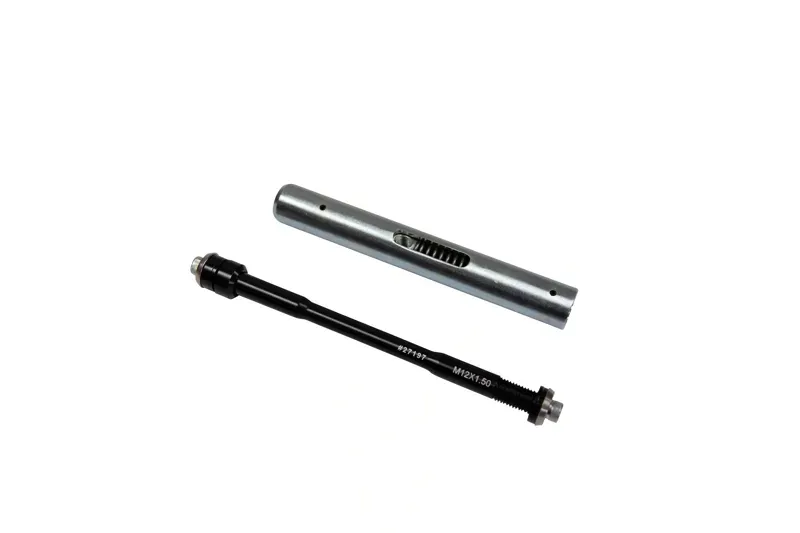 Saris 142x12mm Indoor Bike Trainer Thru Axle Adapter in Silver-3