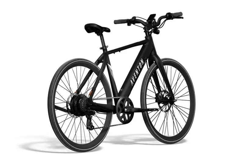 Aventon Soltera 2.5 SR E-bike in Matte Midnight Black-2