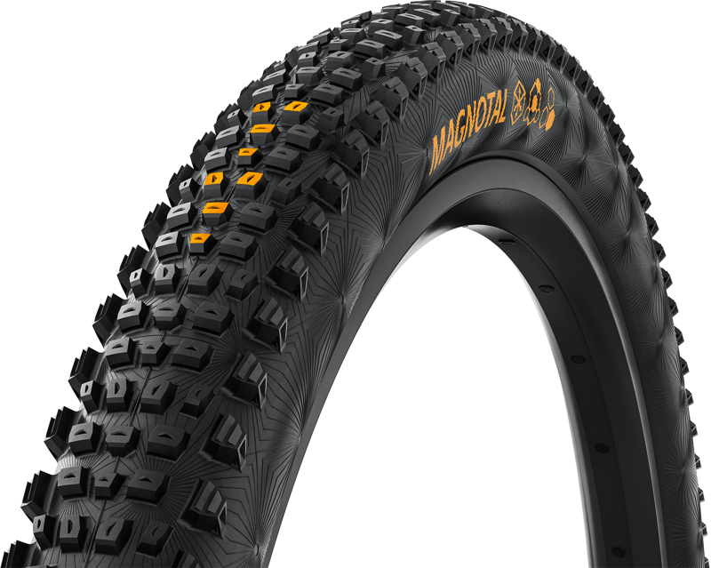 Continental Magnotal Tire - 29 X 2.60 Tubeless Folding Black Soft Trail Casing E25 Black 29 x 2.60-4