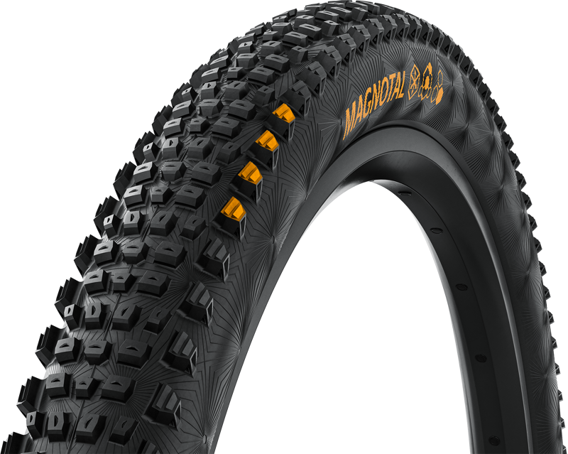 Continental Magnotal Tire - 29 X 2.60 Tubeless Folding Black Soft Trail Casing E25 Black 29 x 2.60-6