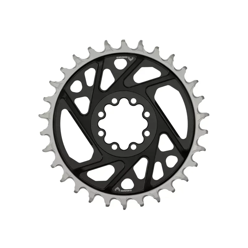 SRAM T-Type 34-tooth 104-bcd Steel Chainring in Black