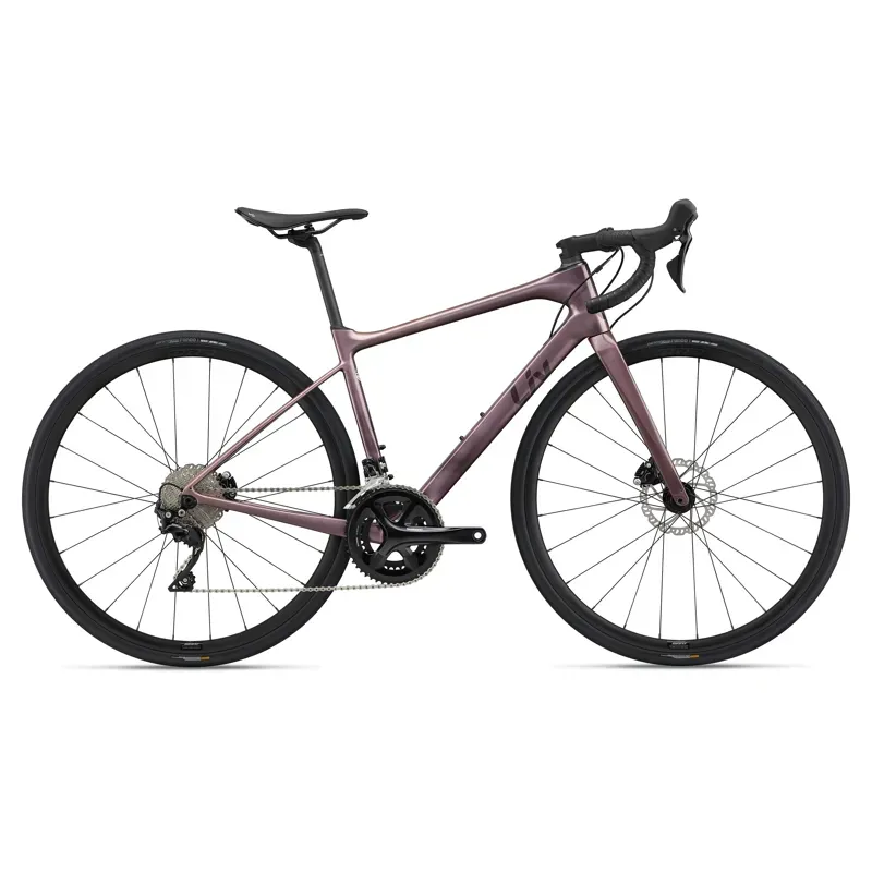 Liv Avail Advanced 2 Road Bike in Twilight Mauve