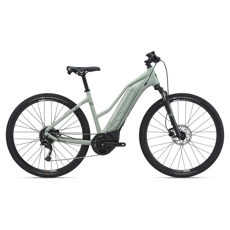 Liv Rove E+ Electric Hybrid Bike in Laurel