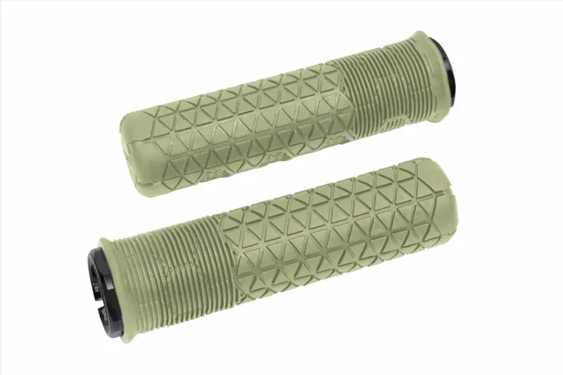 Enve Composites Fractal 34.5mm Lock-on Trail Grips in Sage Green