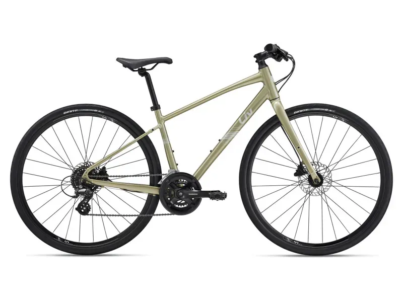 Liv Alight DD Disk 2 Hybrid Road Bike In Sandshell