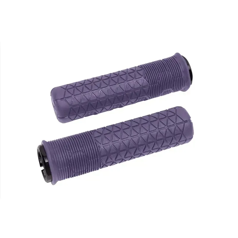 Enve Composites Fractal 34.5mm Lock-on Trail Grips in Purple-1