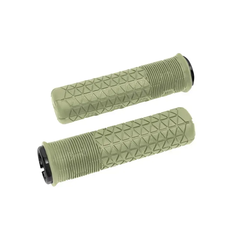 Enve Composites Fractal 34.5mm Lock-on Trail Grips in Sage Green-1
