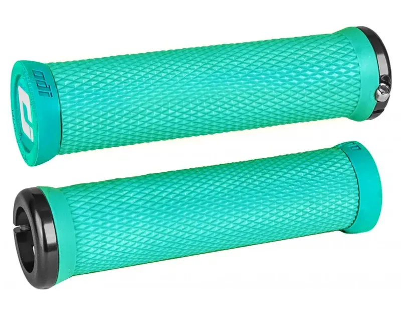 ODI Elite Motion 130mm Lock-on Grips in Retro Green