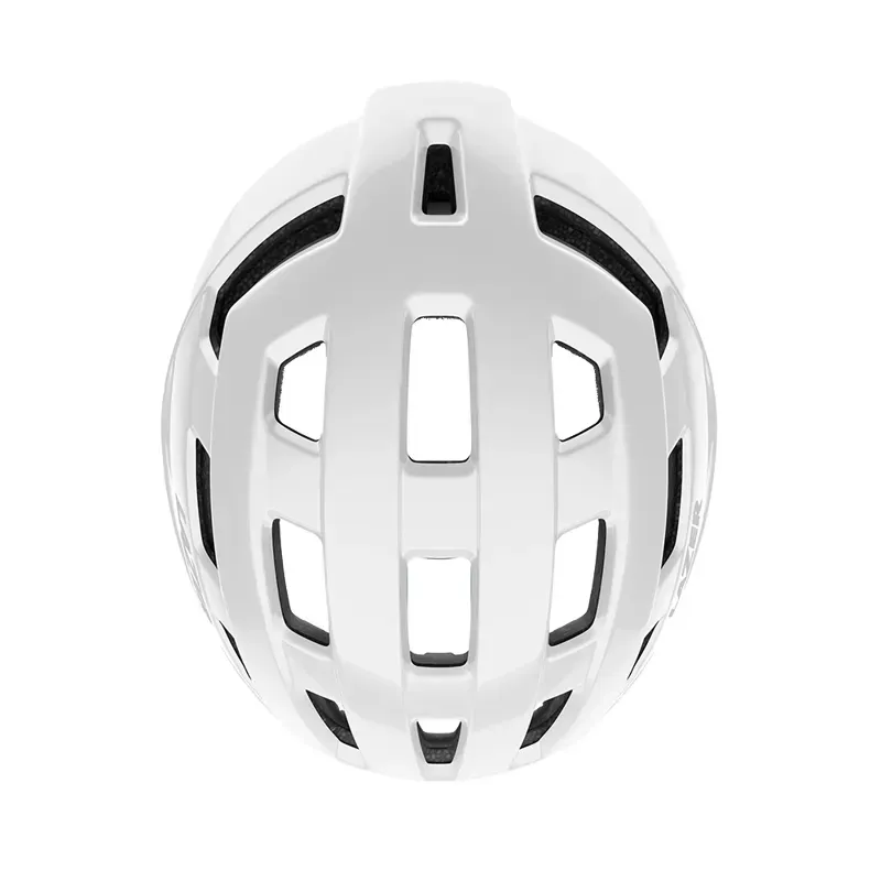 Lazer Tempo Kineticore Helmet in White-3