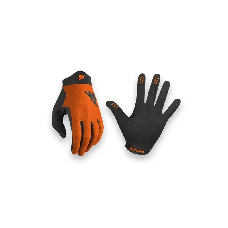 Bluegrass Union Mountain Bike Gloves in Orange