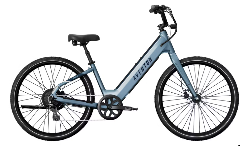Aventon Pace 4 Step-Through in Blue Steel