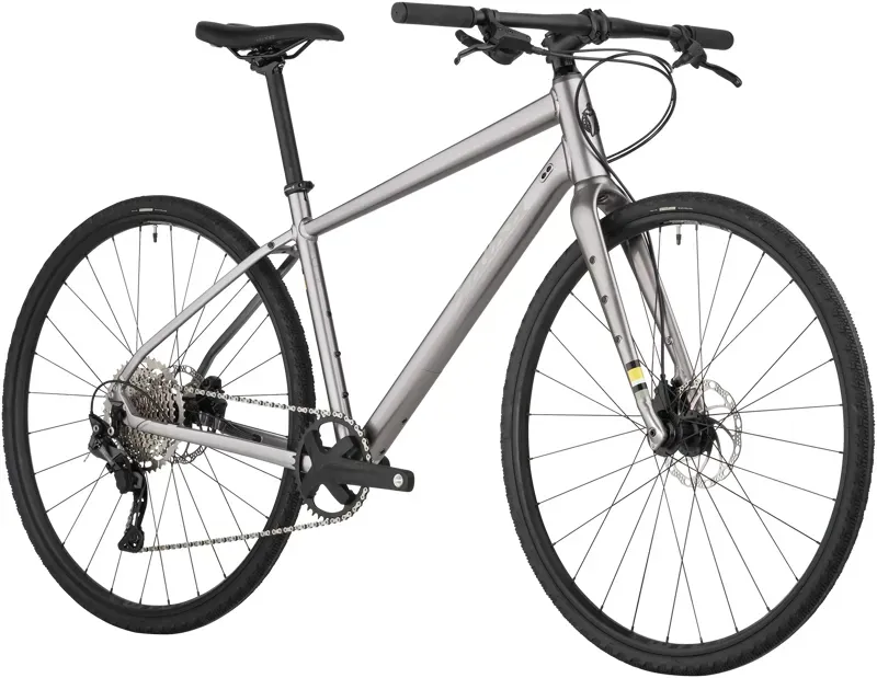 Salsa Journeyer 700c Flat Bar Deore 10 Aluminum Gravel Bike in Ash-1