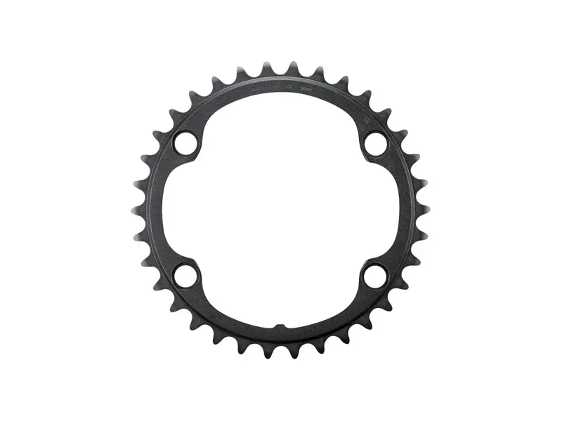 Shimano Ultegra FC-R8100 12-Speed Chainring - 36t Asymmetric 110 BCD Black NH Black-1