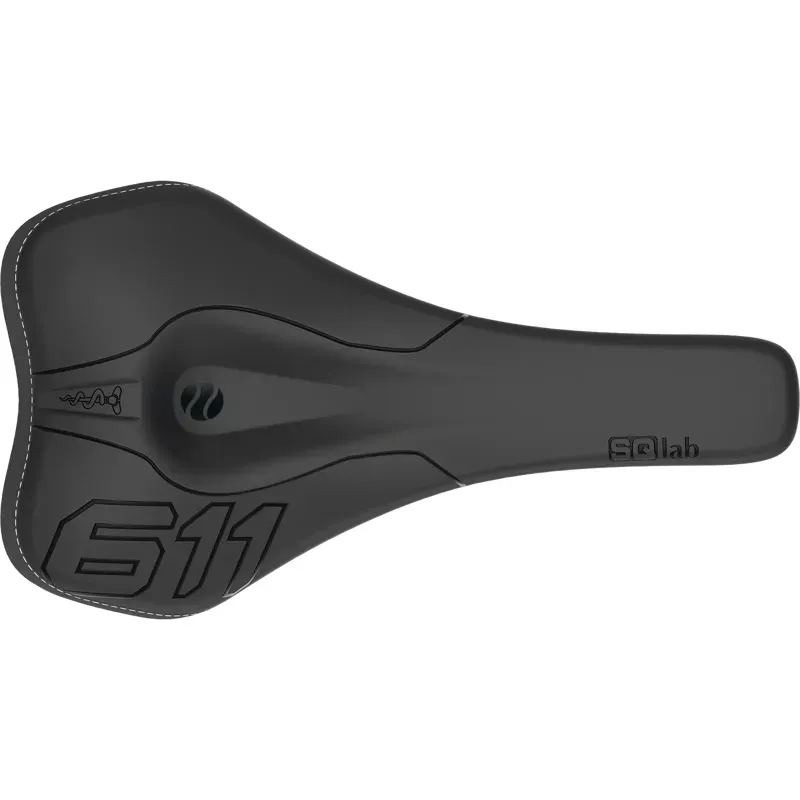 611 Ergowave S-Tube Rail 140 Saddle Blk Black-1