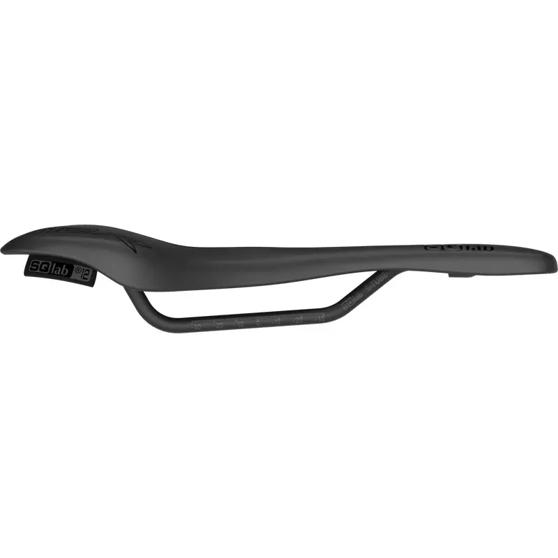 612 Ergowave S-Tube Rail 140 Saddle Blk Black-2
