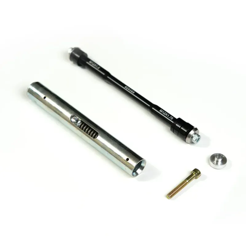 Saris 142x12mm Indoor Bike Trainer Thru Axle Adapter in Silver