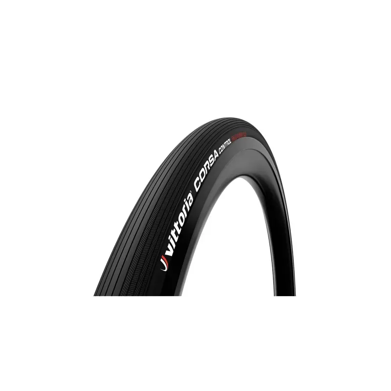 Vittoria Corsa Control Tire - 700 X 25 Clincher Folding Black G2. 0 Black 700 x 25
