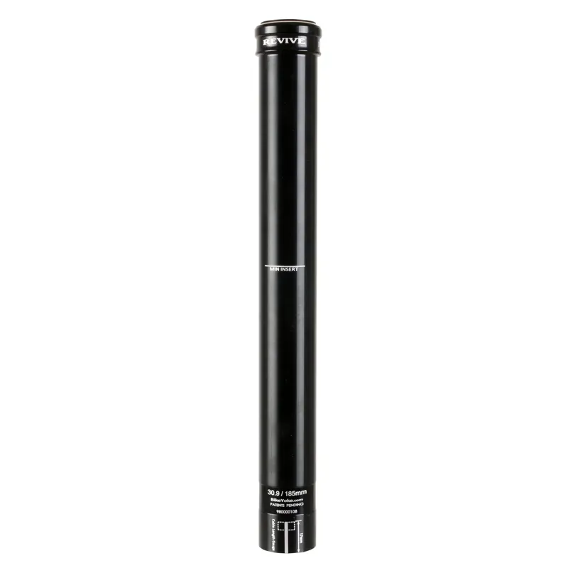 Bike Yoke Revive 30.9/185mm Lower Tube Unit in Black